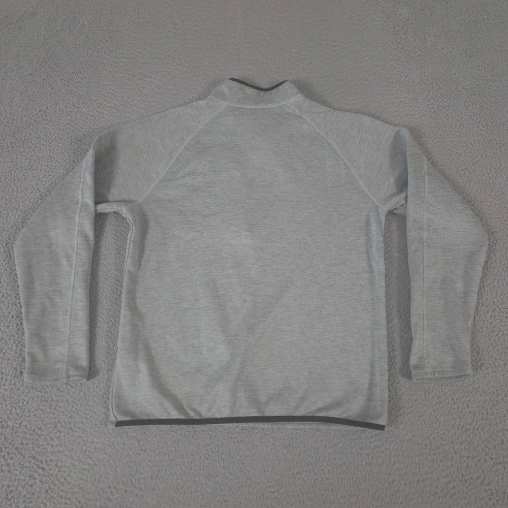 The North Face Pullover Mens M Grey Canyonlands Heather 1/2-Zip Fleece Pocket